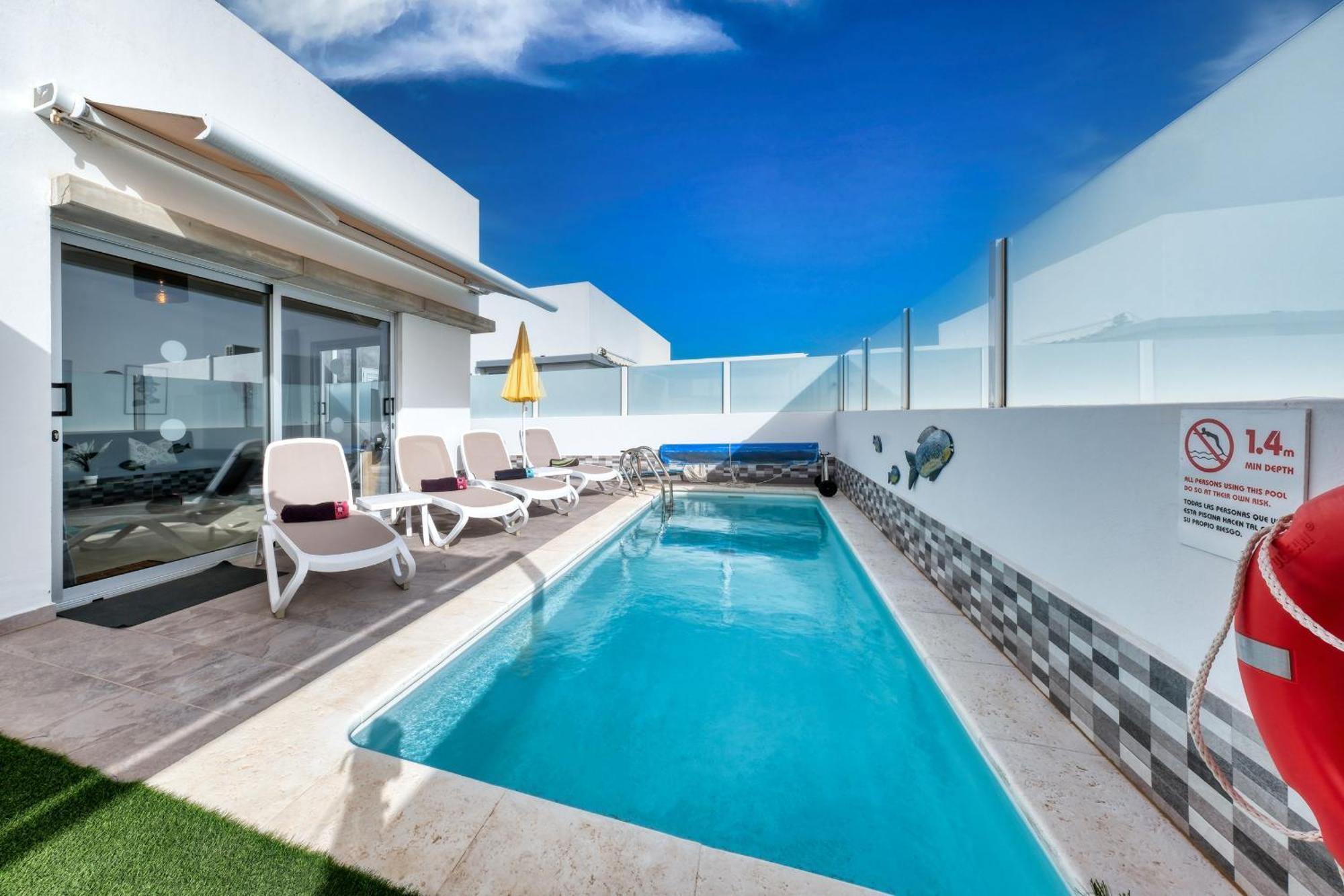 Villa Cassia-Private Pool Aircon, Sat Tv By Lanzarote Vacation Homes Плайя-Бланка Екстер'єр фото
